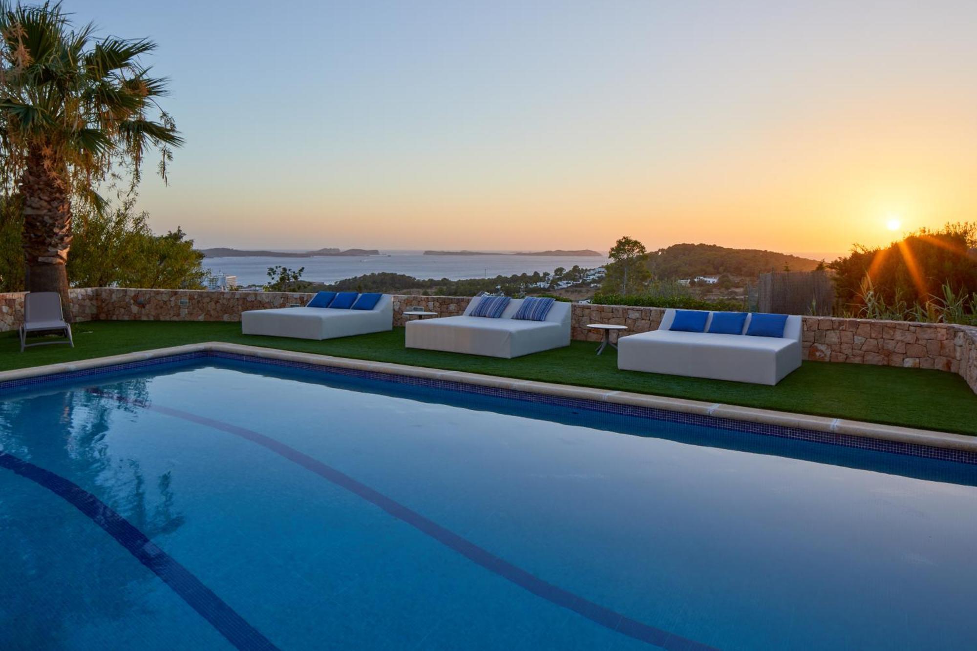 Villa Can Joan I - Fantastic Sunset Views And Family Friendly - Sant Antoni de Portmany Zewnętrze zdjęcie