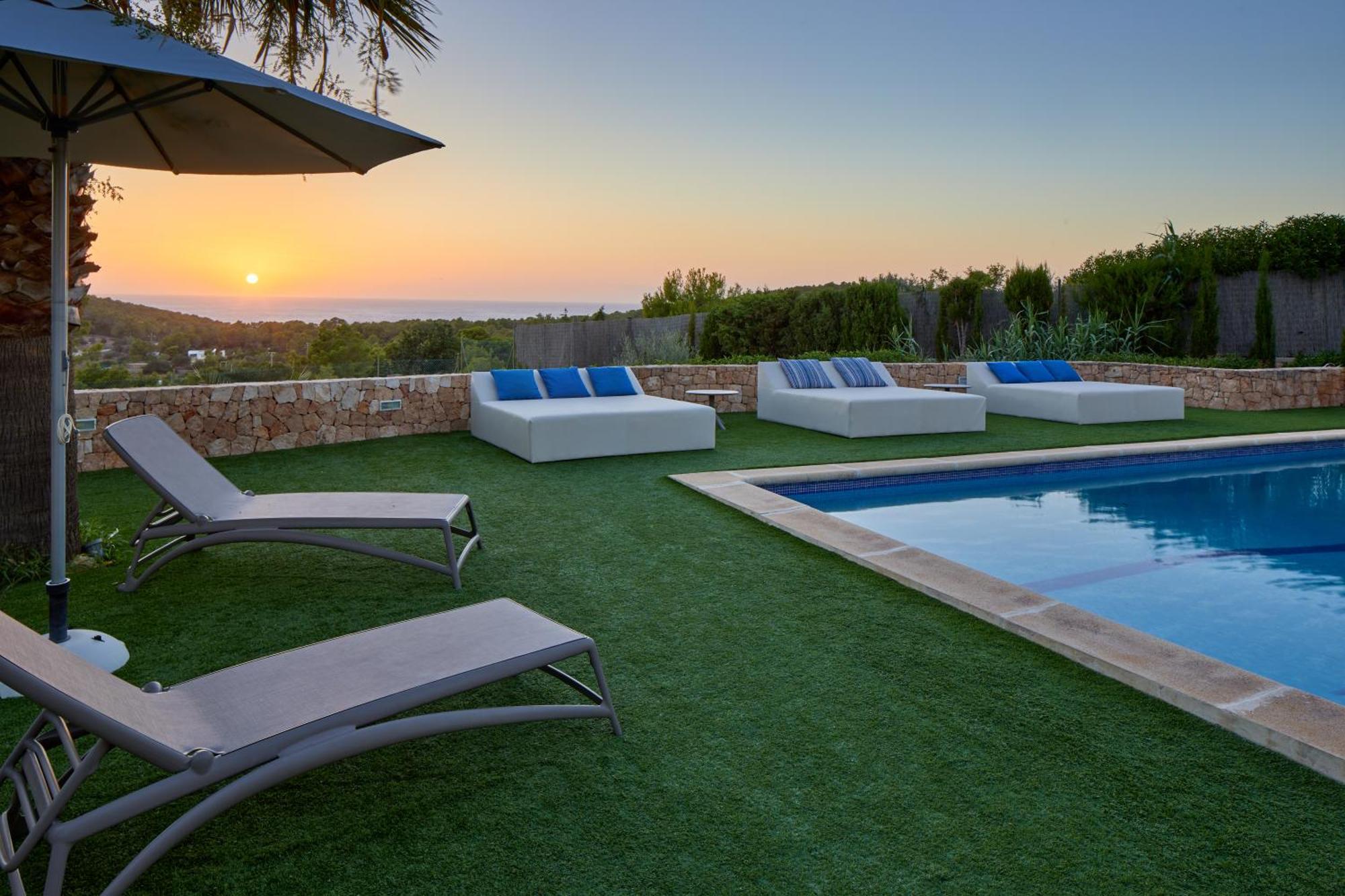 Villa Can Joan I - Fantastic Sunset Views And Family Friendly - Sant Antoni de Portmany Zewnętrze zdjęcie